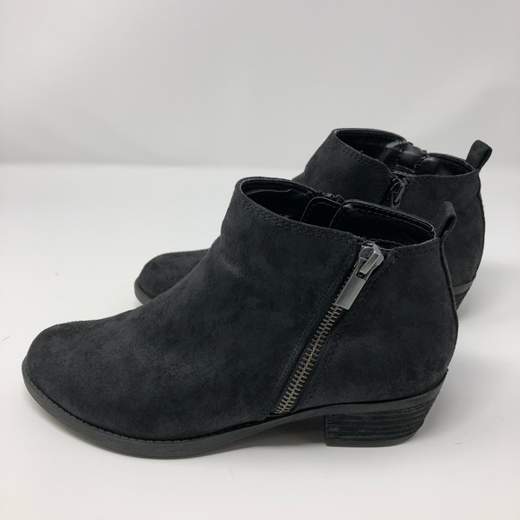 Carlos Santana Shoes - CARLOS SANTANA SHORT BOOT SIZE 7 BLACK SUEDE